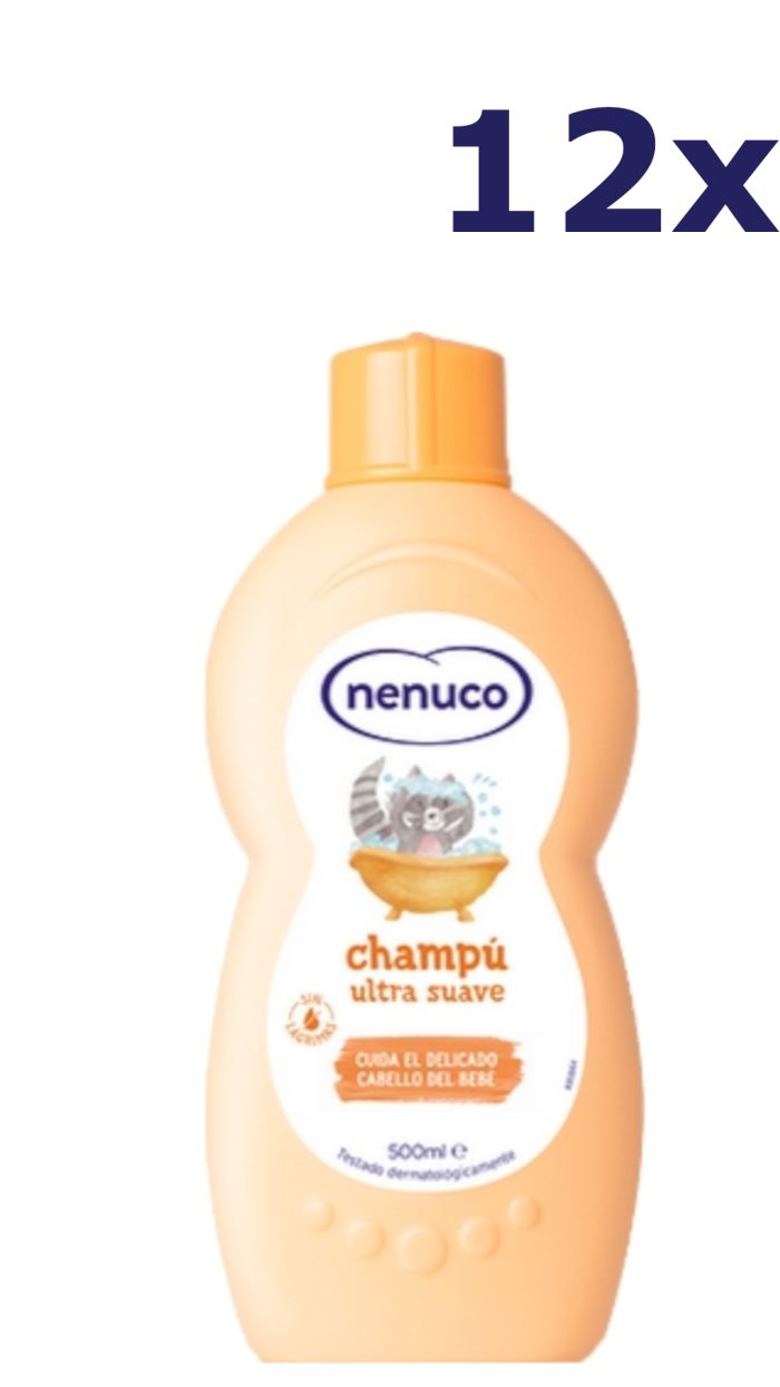 12x Nenuco Shampoo - Extra Zacht 500 ml