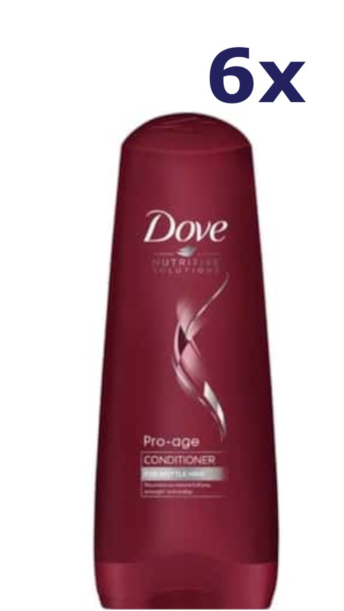 6x Dove Shampoo - Pro-Age 250 ml