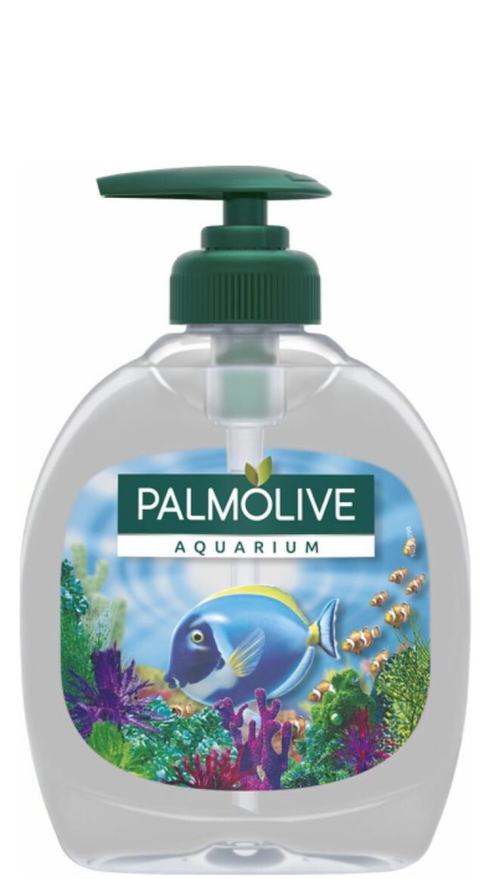 Palmolive handzeep aquarium