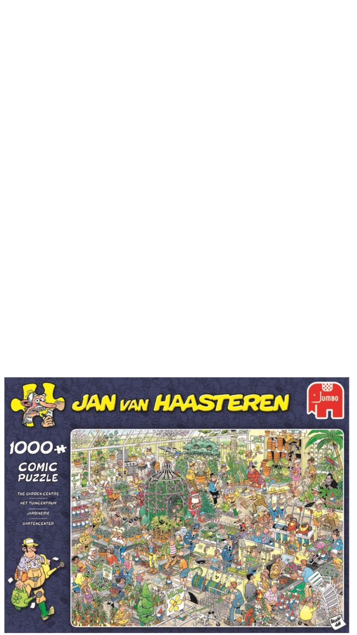 Jan van Haasteren puzzel 1000 stukjes het tuincentrum