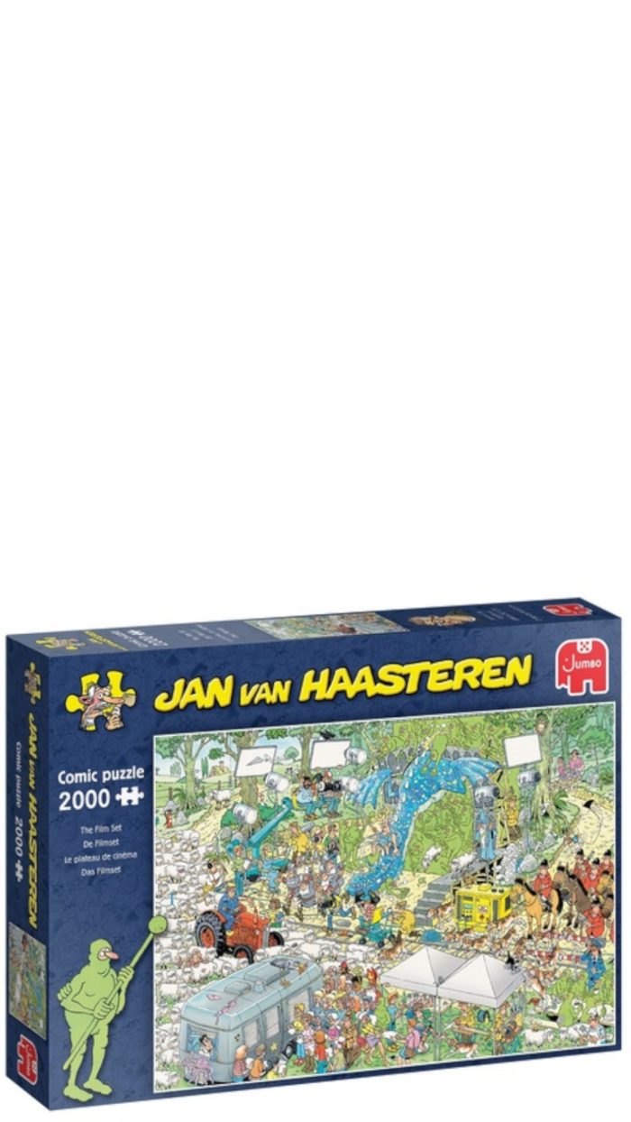 Jan van Haasteren puzzel 2000 stukjes de filmset