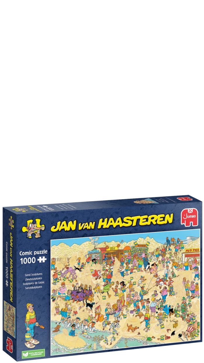 Jan van Haasteren puzzel sand sculptures 1000 stukjes