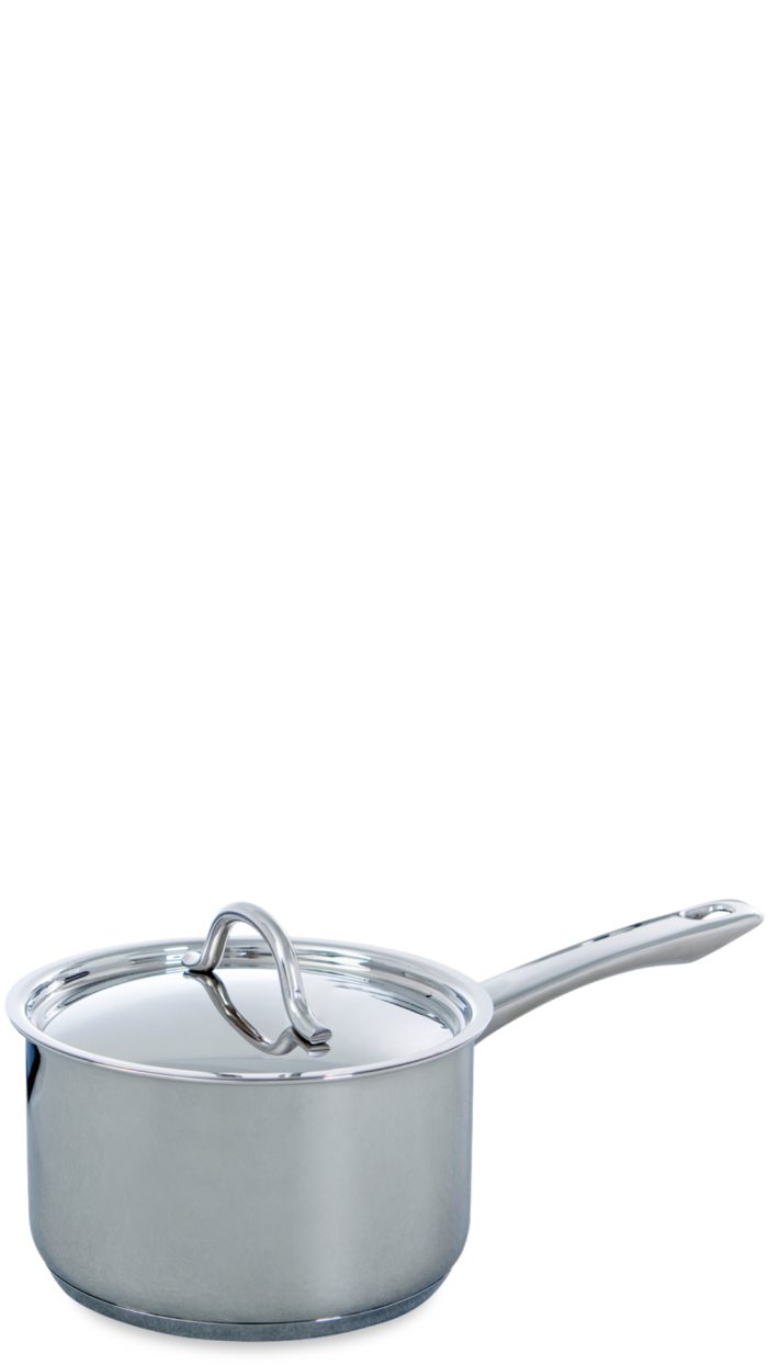 BK steelpan met deksel 16CM