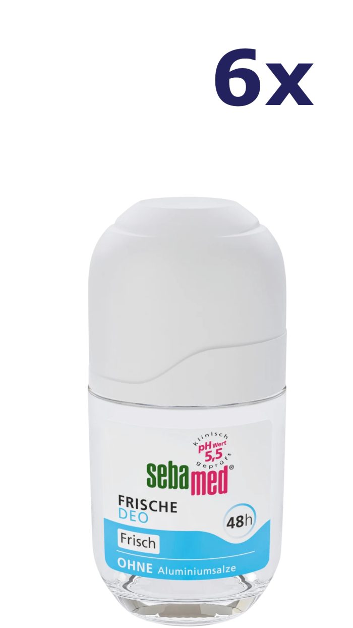 6x Sebamed Deo Roll-On Frische deo 50ml