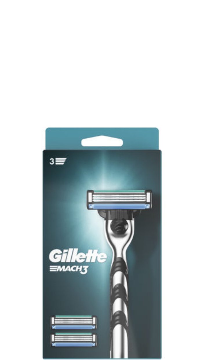 Gillette Razor Mach3 scheermes met 3 mesjes