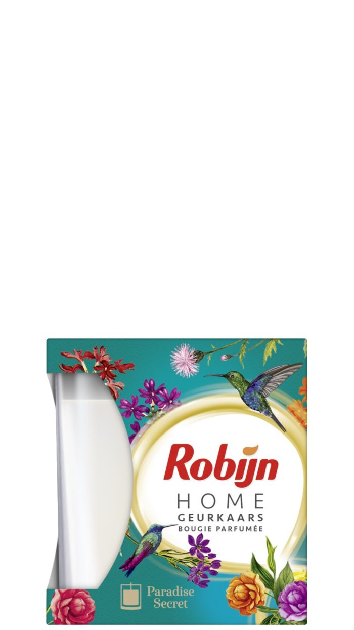 Robijn Home Geurkaars – Paradise Secret 115 gr