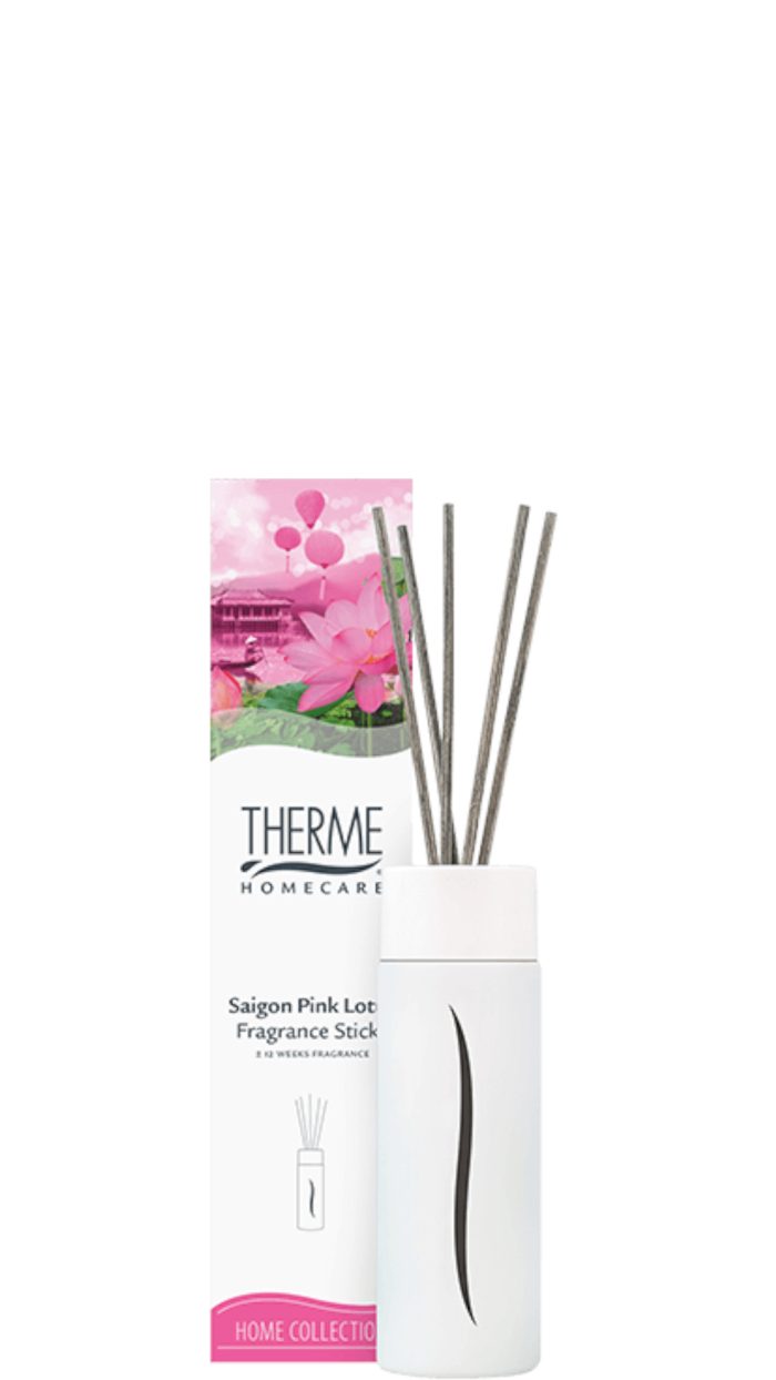 Therme Home Geurstokjes 100 ml Saigon Pink lotus