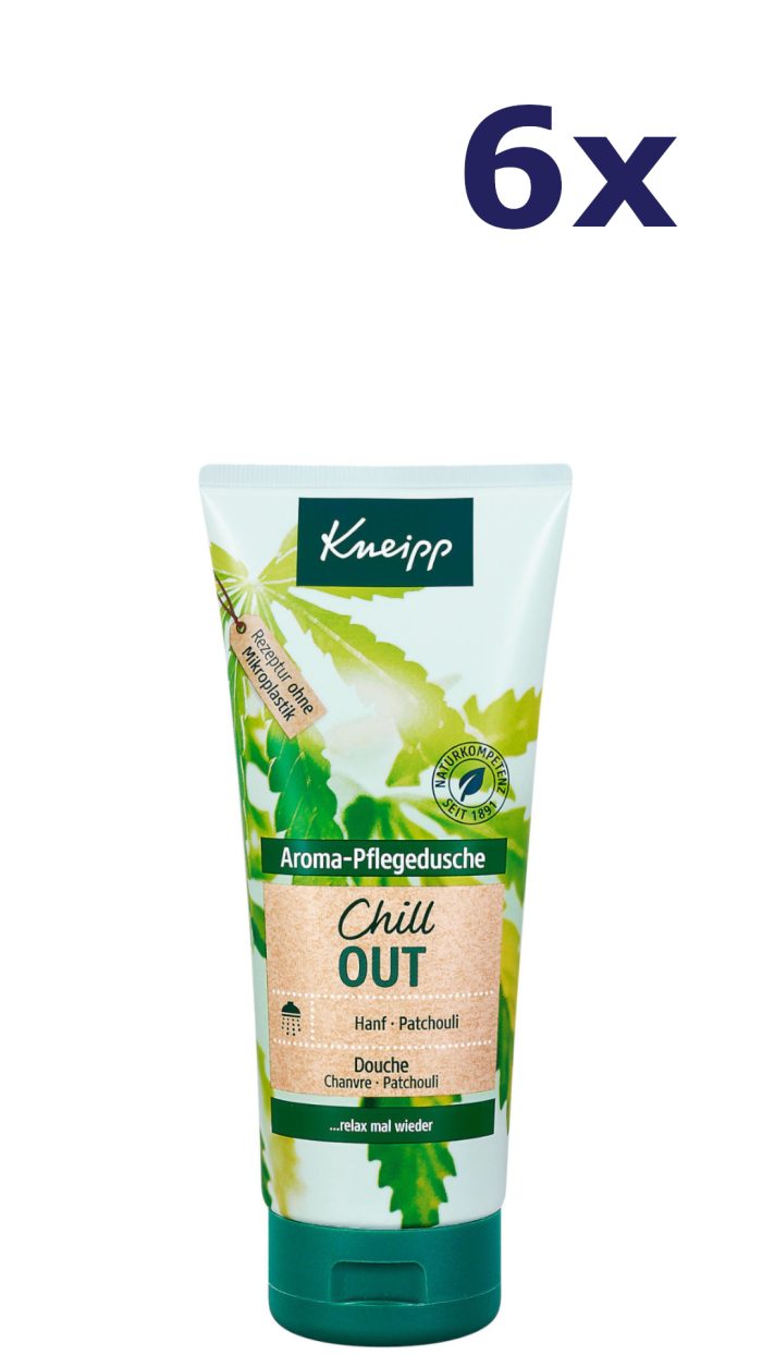 6x Kneipp douchegel chill out 200ML