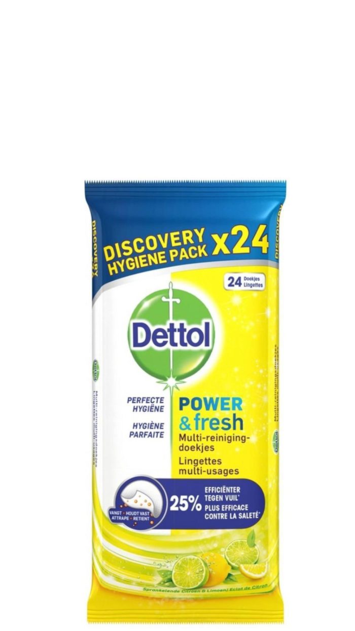 Dettol Schoonmaakdoekjes - Citrus - 24 stuks