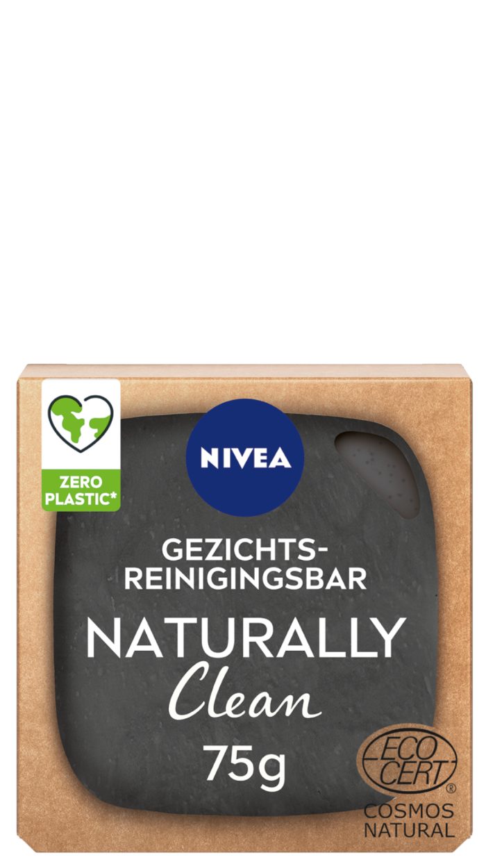 Nivea Naturally Clean Zuiverende Scrub Reinigingsbar 75gr