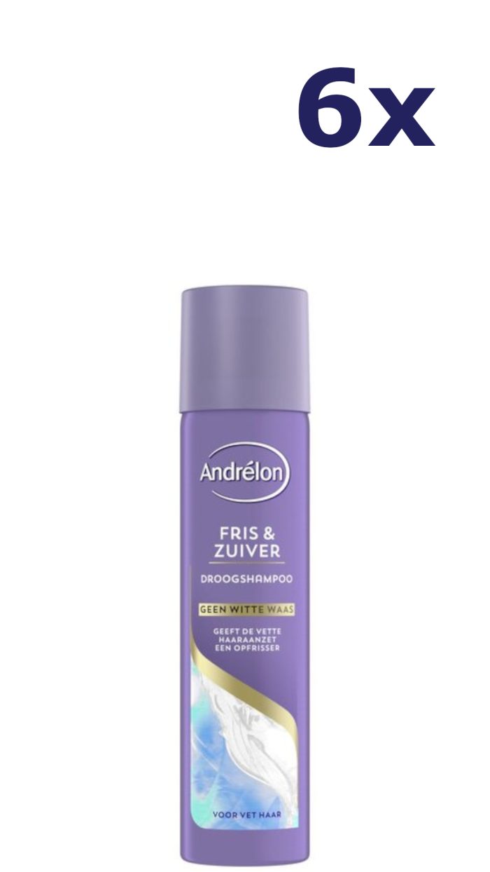 6x Andrélon Special Fris & Zuiver Droogshampoo 245ml