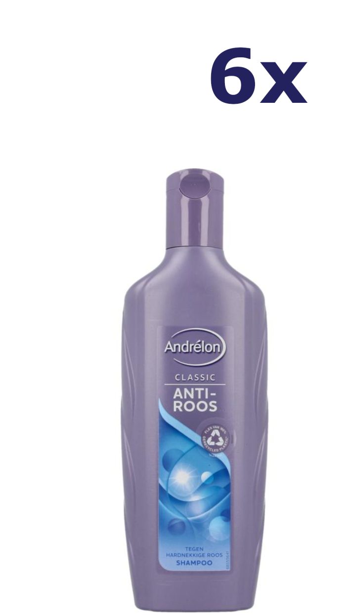 6x Andrélon Classic Anti-roos Shampoo 300 ML