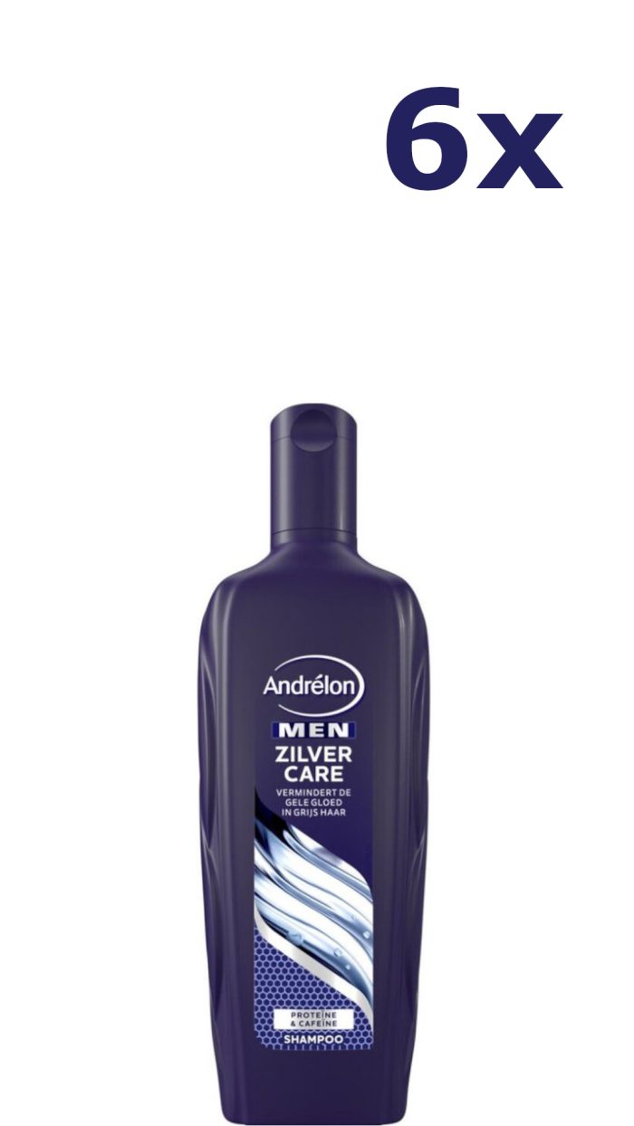 6x Andrelon Shampoo 300 ml FM Zilver Care