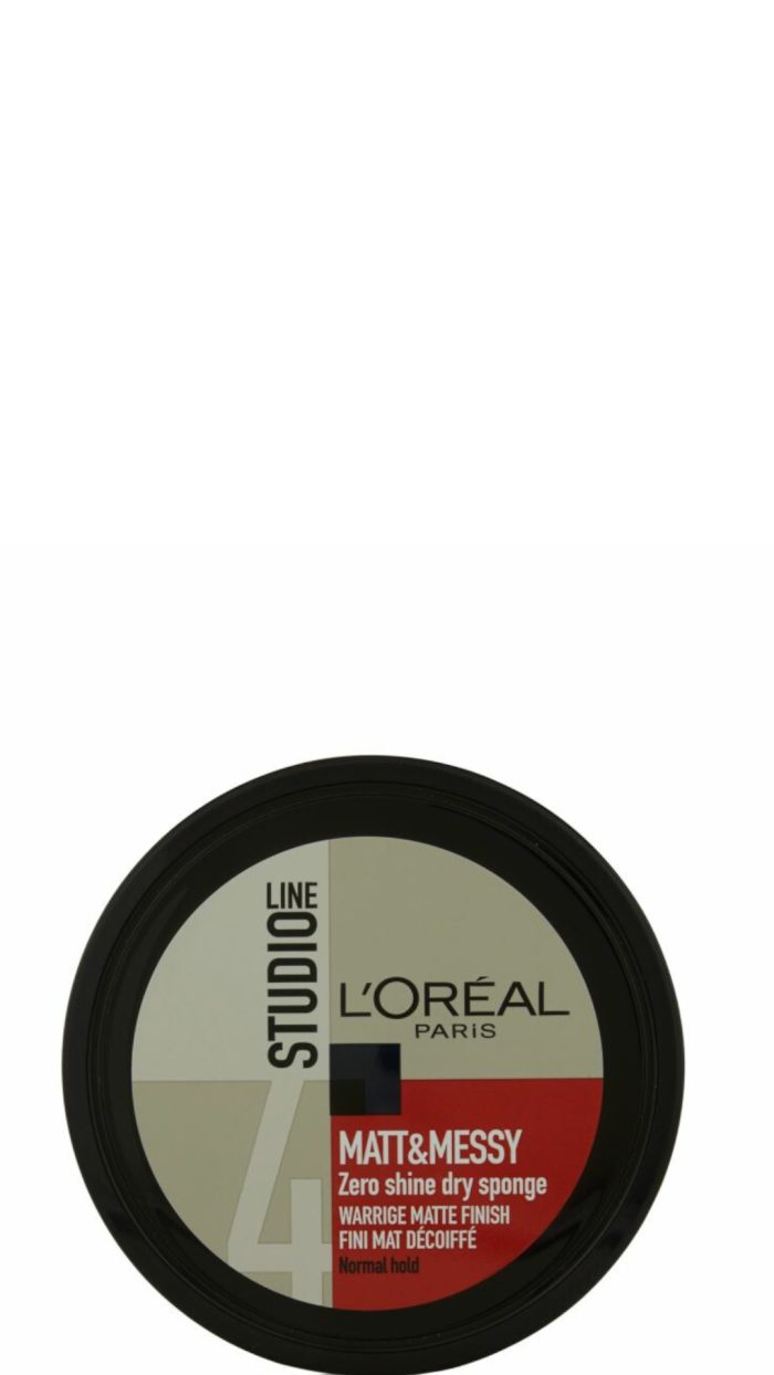 L’Oreal Studio Line – Haarwax Matt & Messy Dry Sponge 150 ml