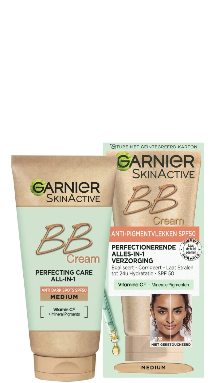 Garnier SkinActive Dagcrème BB 50ml Medium Anti-Pigmentvlekken spf 50