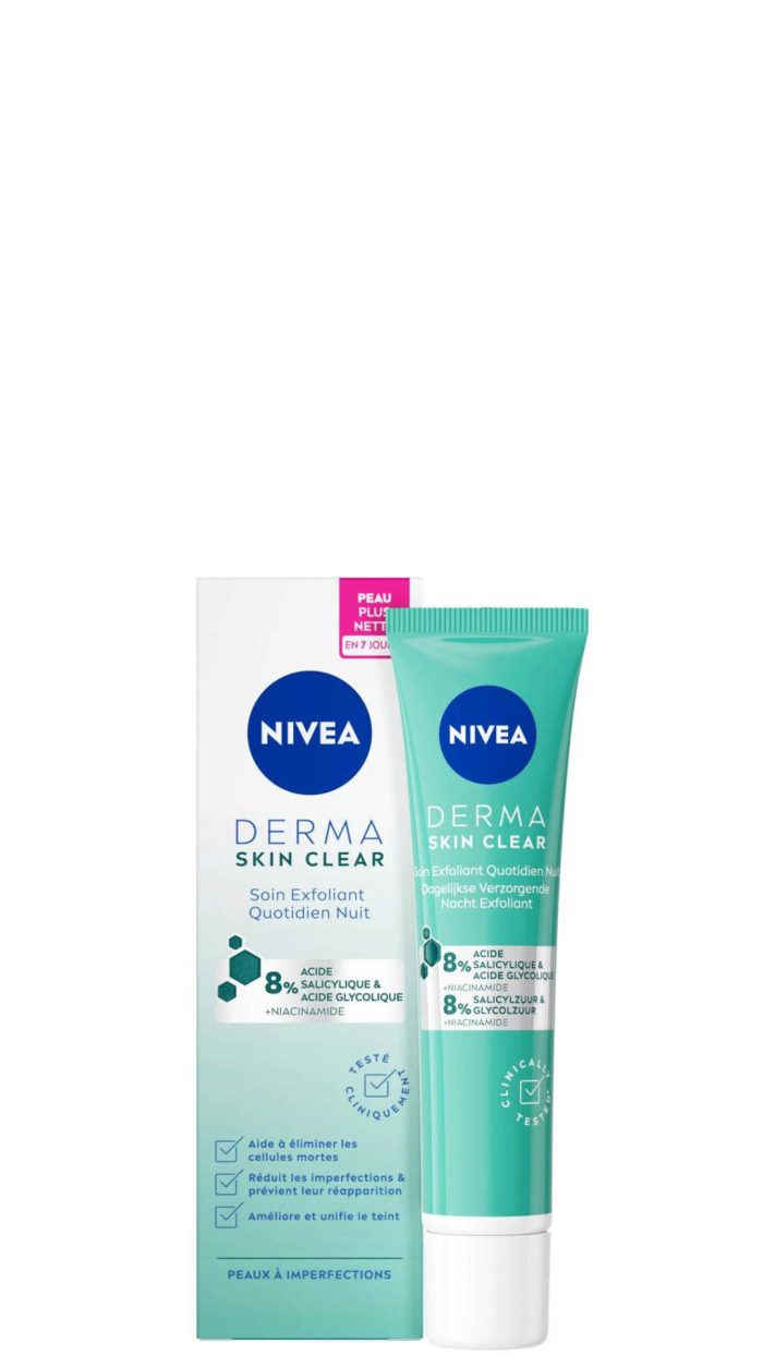 Nivea derma activate night exfoliator 40ML