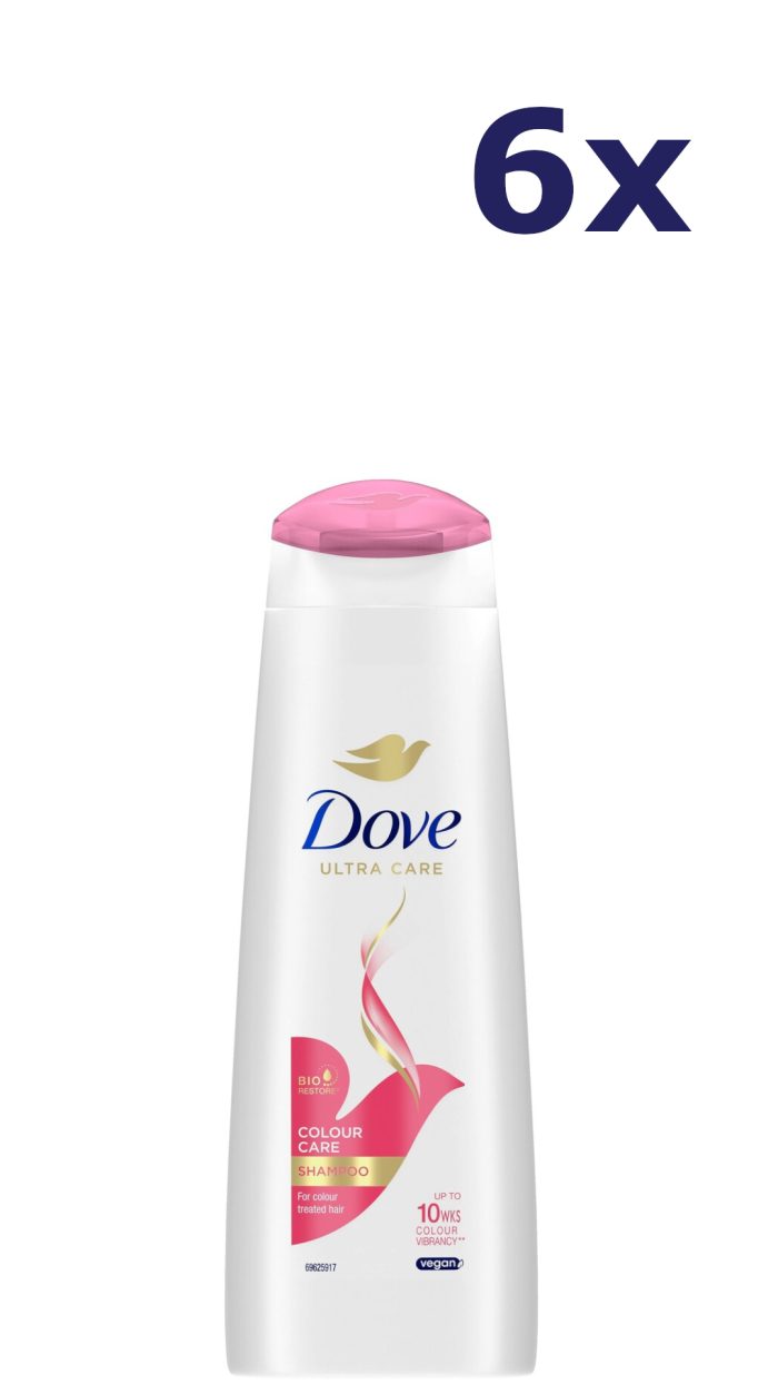 6x Dove Shampoo - Color Care 250 ml