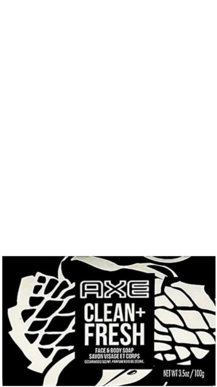 Axe Zeep - Clean + Fresh 4 x 100 gr