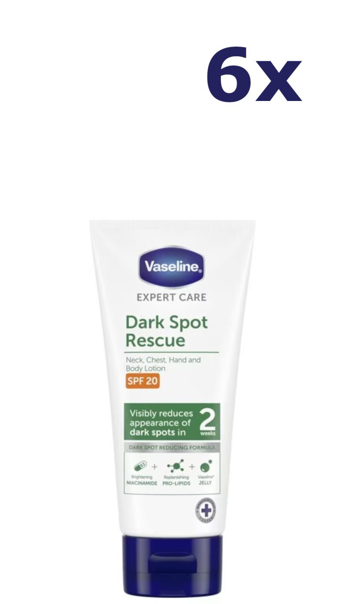 6x Vaseline Bodylotion Expert Care Dark Spot Rescue 100 ML