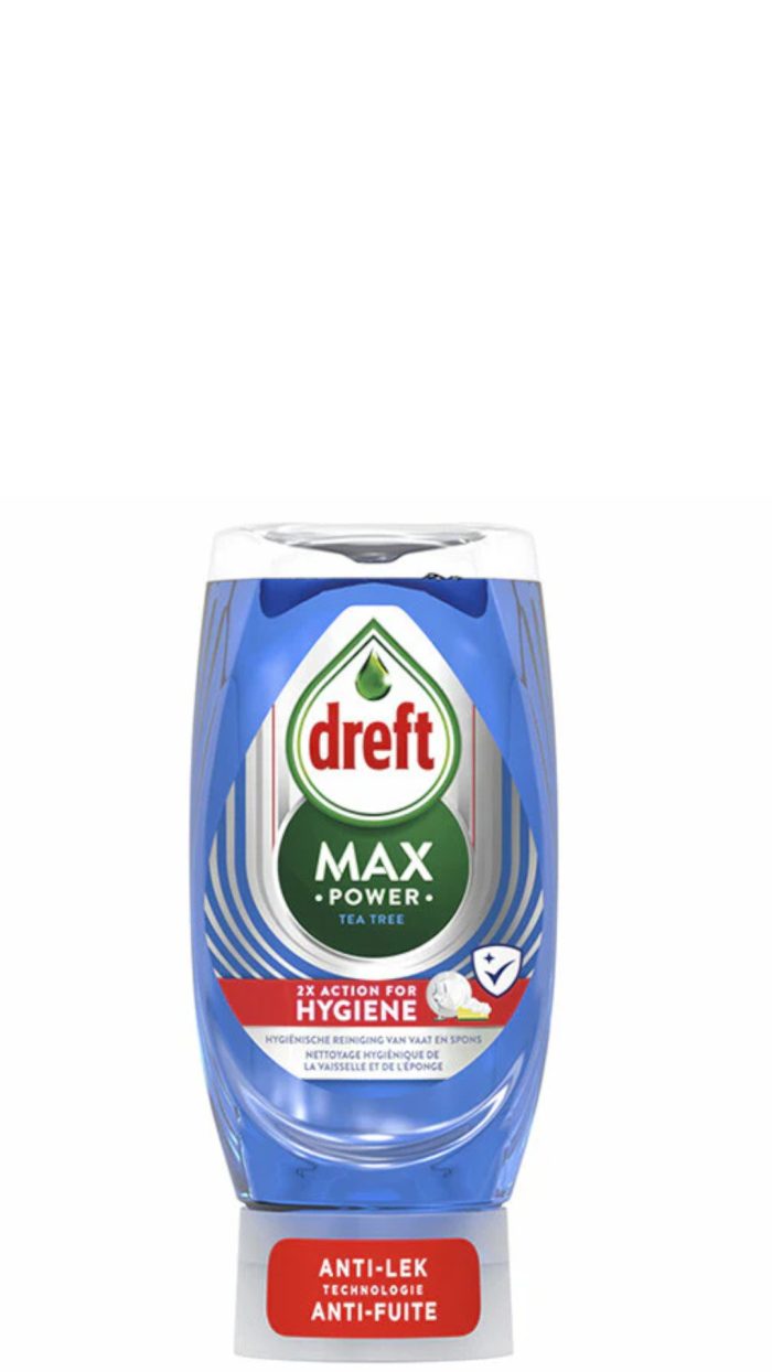 Dreft Afwasmiddel - 370ml - max power tea tree