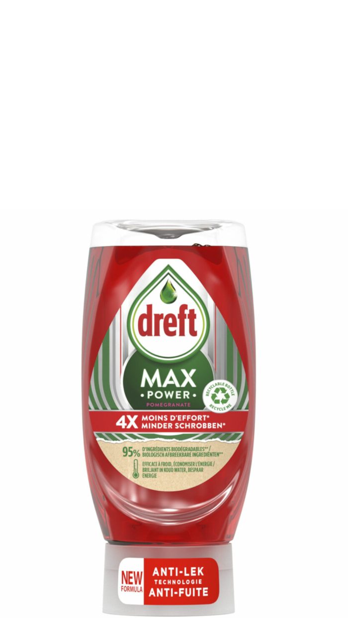 Dreft Afwasmiddel - 370ml - max power pomegranate