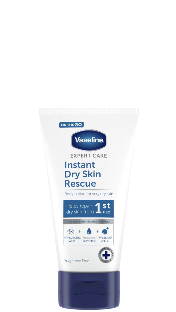 Vaseline Bodylotion Instant Dry Skin Rescue Tube 75 ML