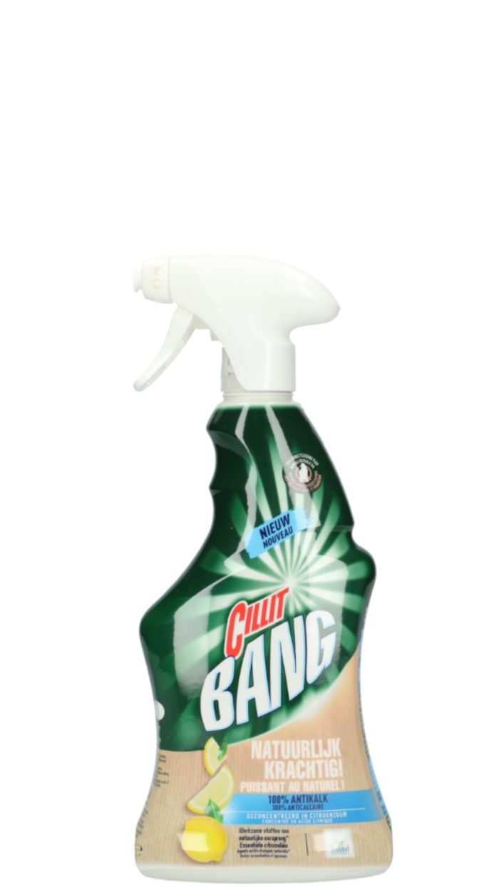 Cillit Bang Spray - 500ml - natuurlijk krachtig anti kalk