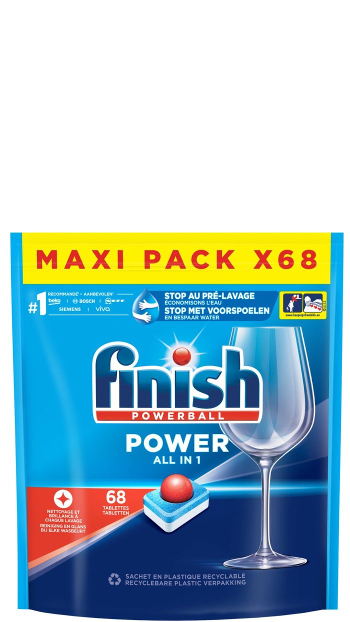 Finish Powerball - 68 tabs - power allin1 - regular