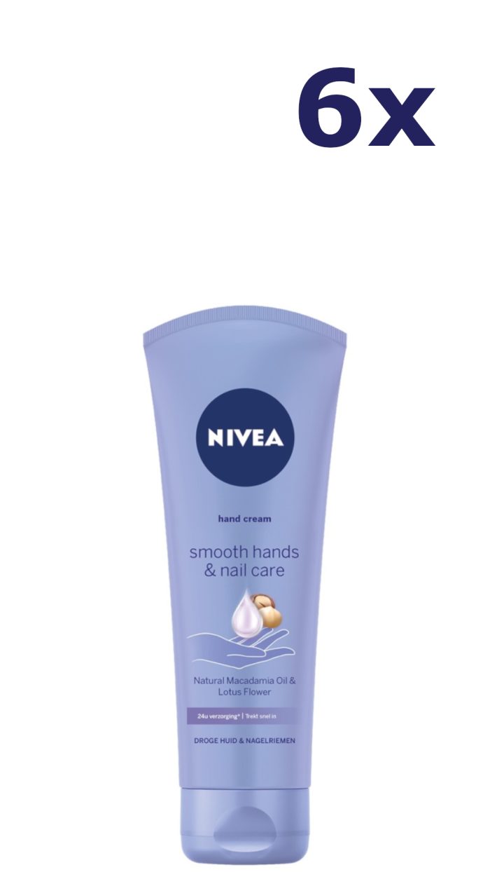 6x Nivea Handcreme zijdezacht 100ml