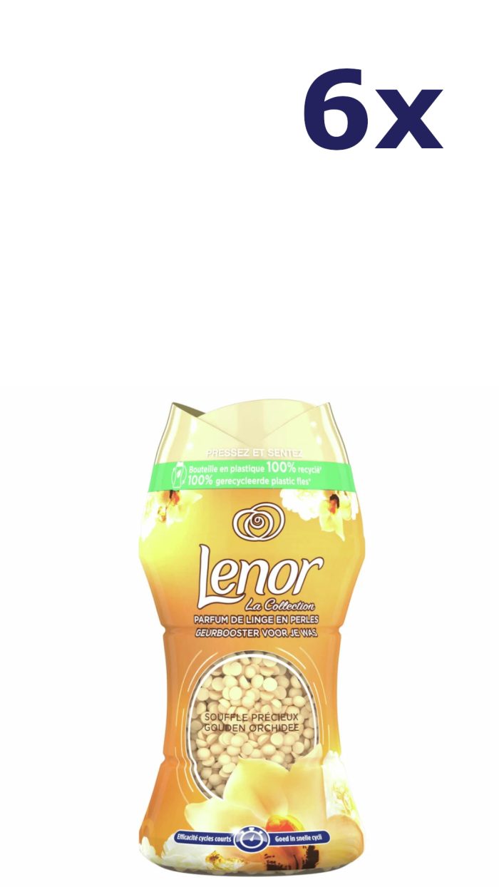 6x Lenor Geurbooster - 11sc154gr - gouden orchidee