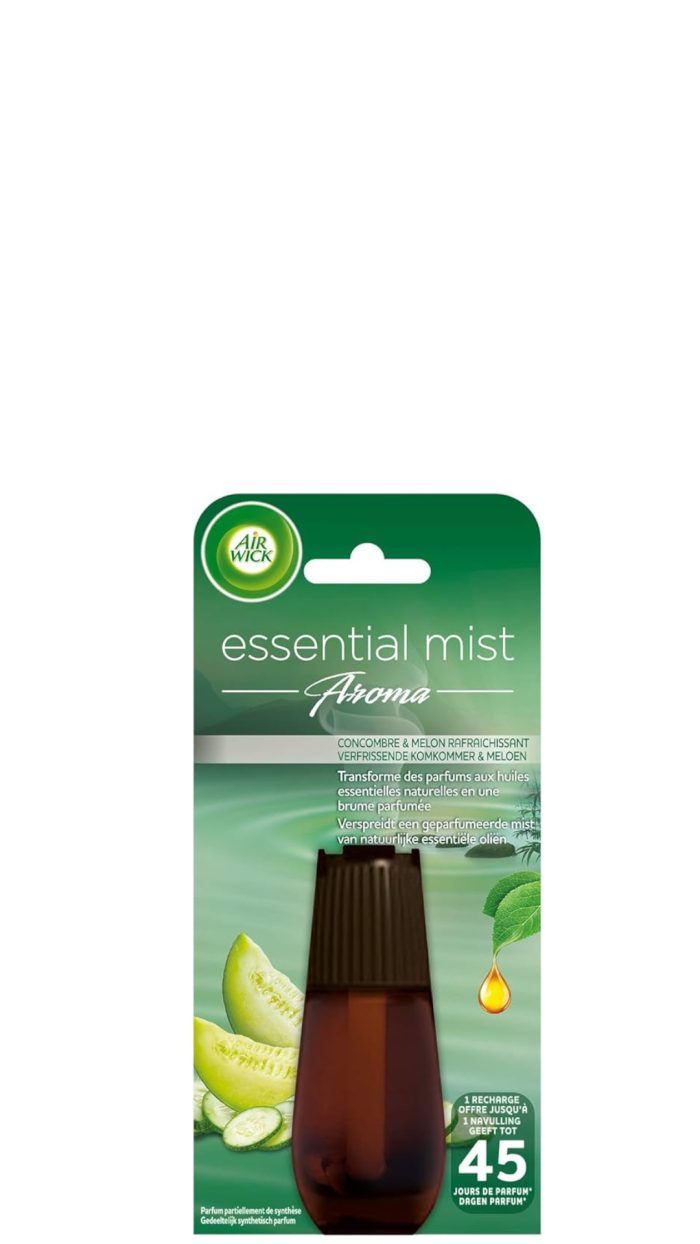 Airwick Essential mist - 20ml - navulling - komkommer & meloen