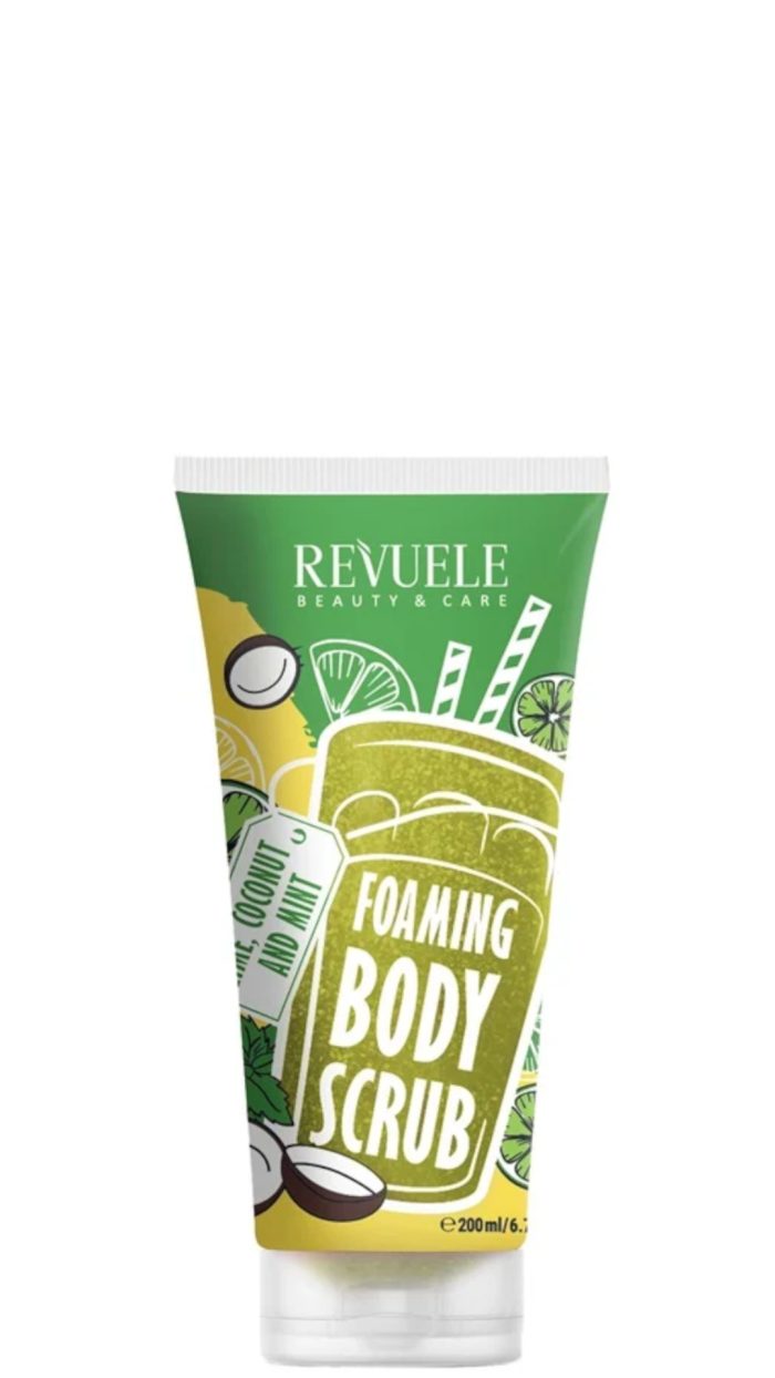 Revuele Body Scrub Foaming 200ml Lime, coconut en mint