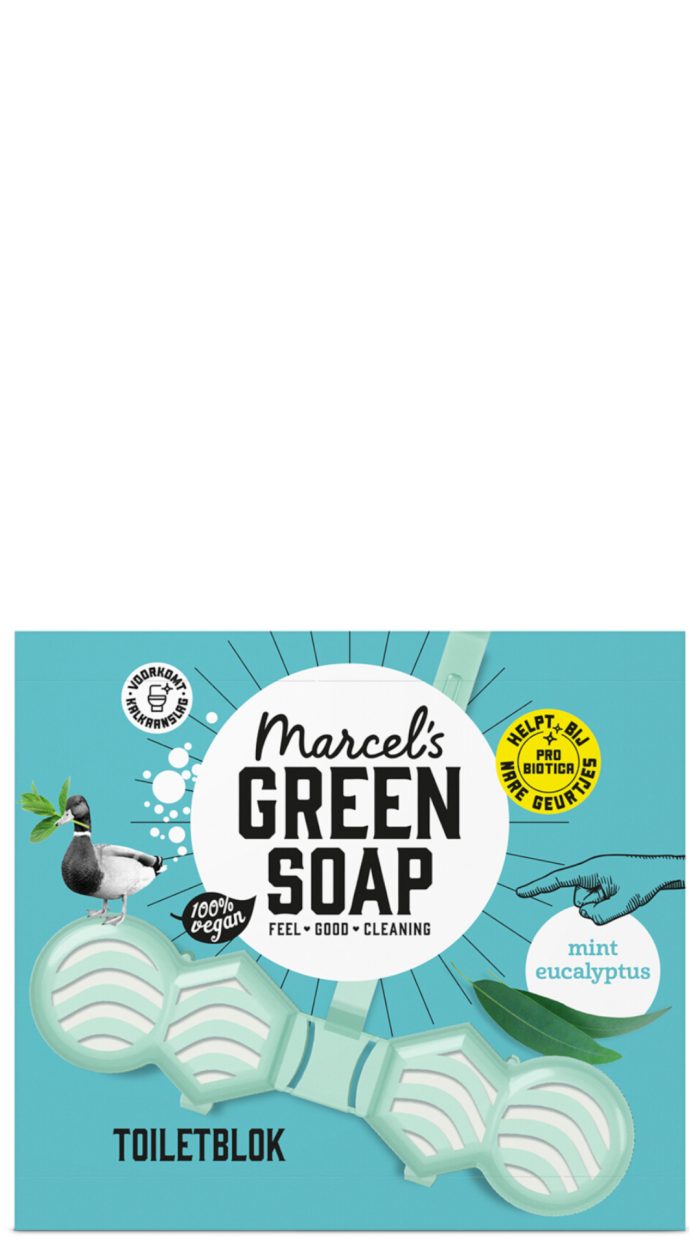 Marcel’s Green Soap Toiletblok – Munt & Eucalyptus