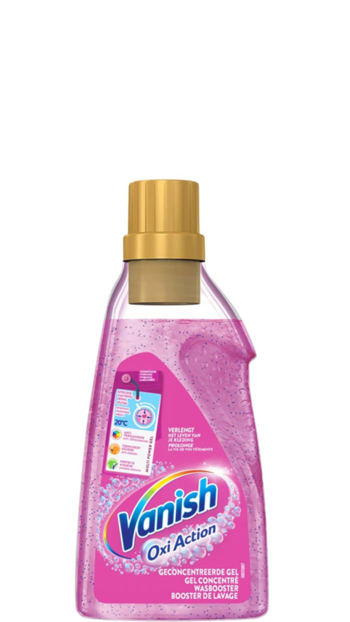 6x Vanish Gel - Oxi Action - 750ml - wasbooster gel pink