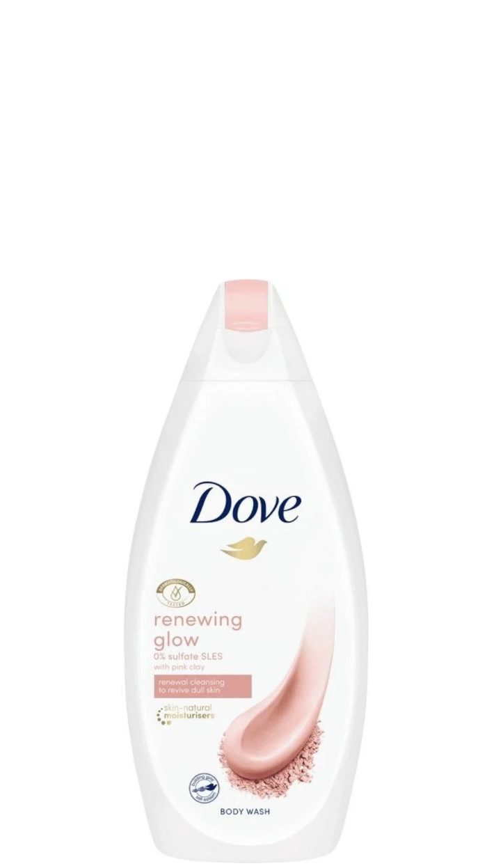 Dove Douchegel - 450ml - renewing glow pink clay