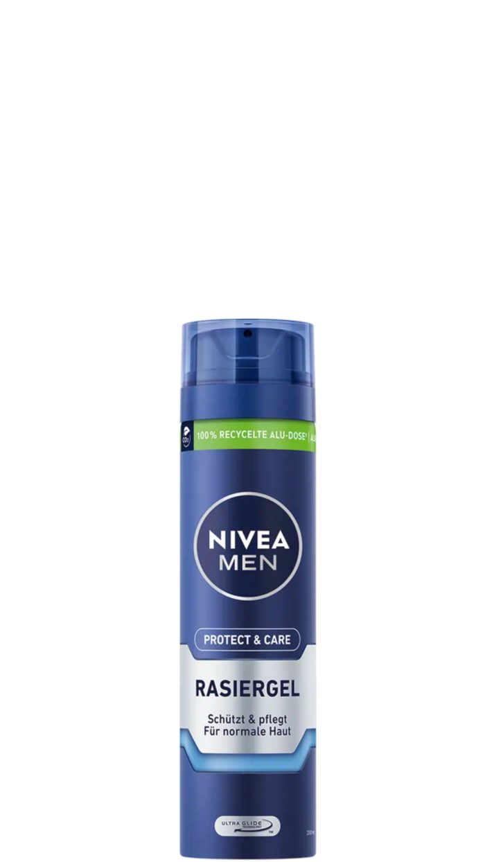 Nivea Scheergel 200ml Mild protect and care