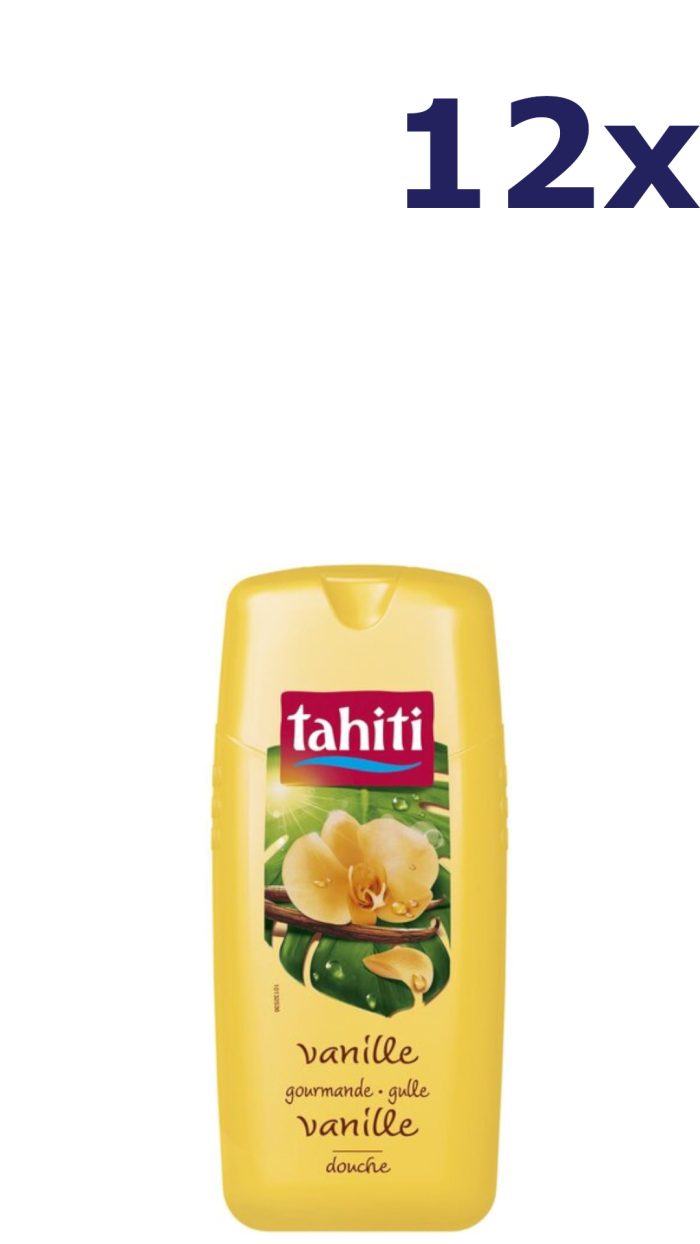 12x Tahiti Douchegel - 300ml - vanille