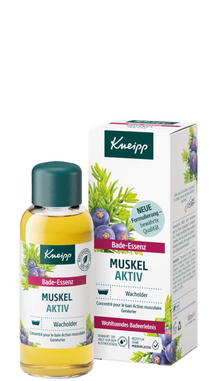 Kneipp 100ml badolie muscle active