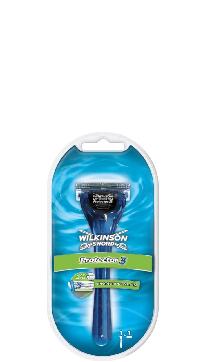 Wilkinson Sword Protector 3 Scheersysteem met 1 Mesje