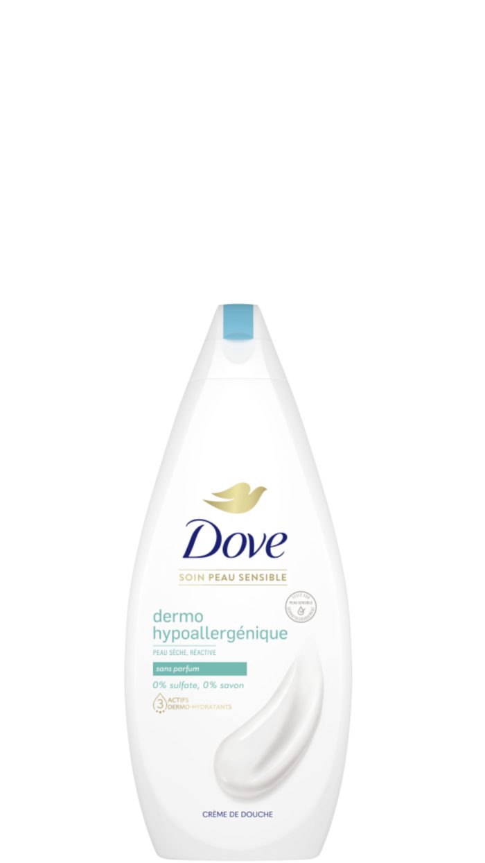 Dove 750ml douchecrème hypoallergeen