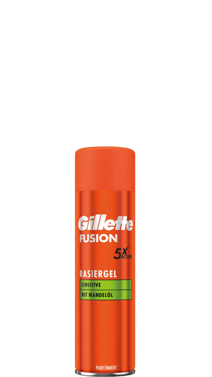 Gillette Fusion Sensitive scheergel 200 ml