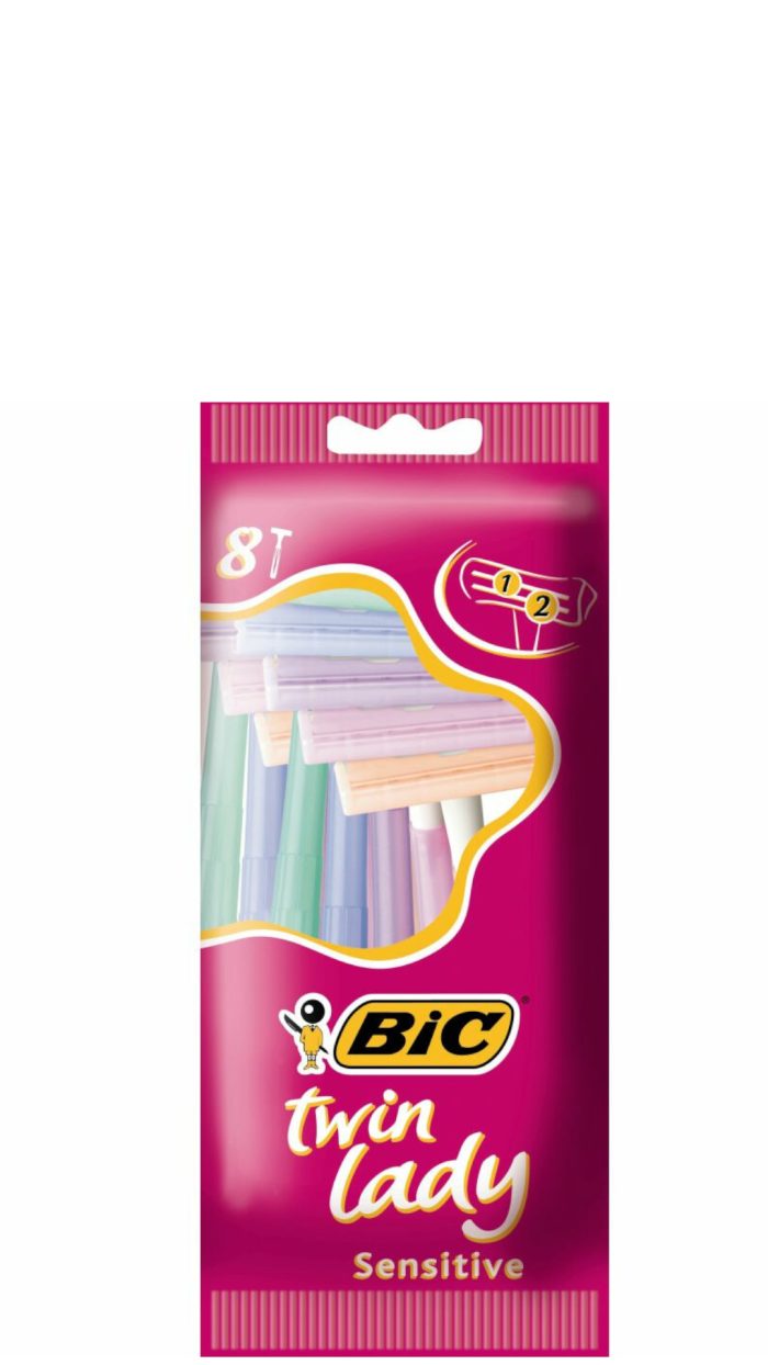 Bic 8x Twin Lady wegwerpscheermesjes