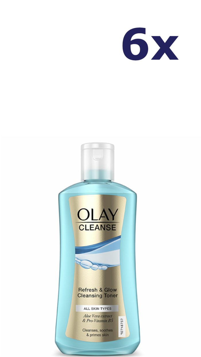 6x Olay 200ml Cleanse Refresh & glow reinigingstonic