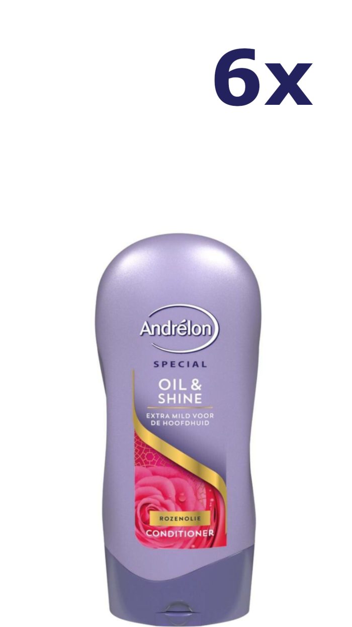 6x Andrelon Conditioner – Oil & Shine 300 ml