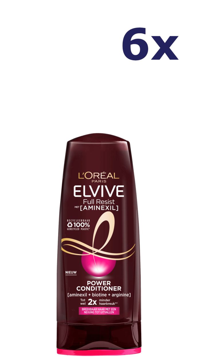 6x L’Oreal Elvive Conditioner – Full Resist 200 ml