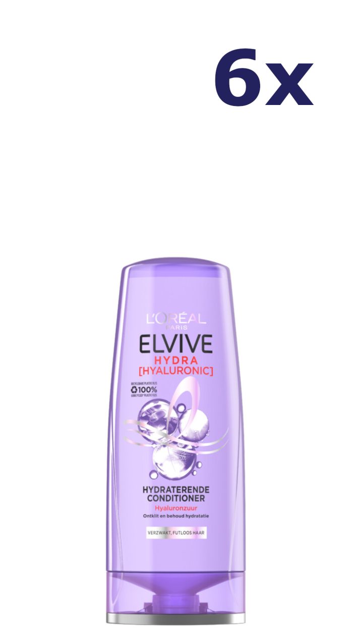 6x L’Oreal Elvive Conditioner – Hydra Hyaluronic 200 ml