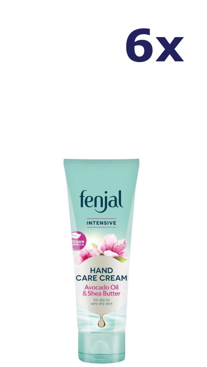 6x Fenjal Handcrème Intensive 75 ML