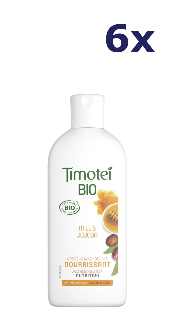 6x Timotei Conditioner - 250ml - bio honing & jojoba