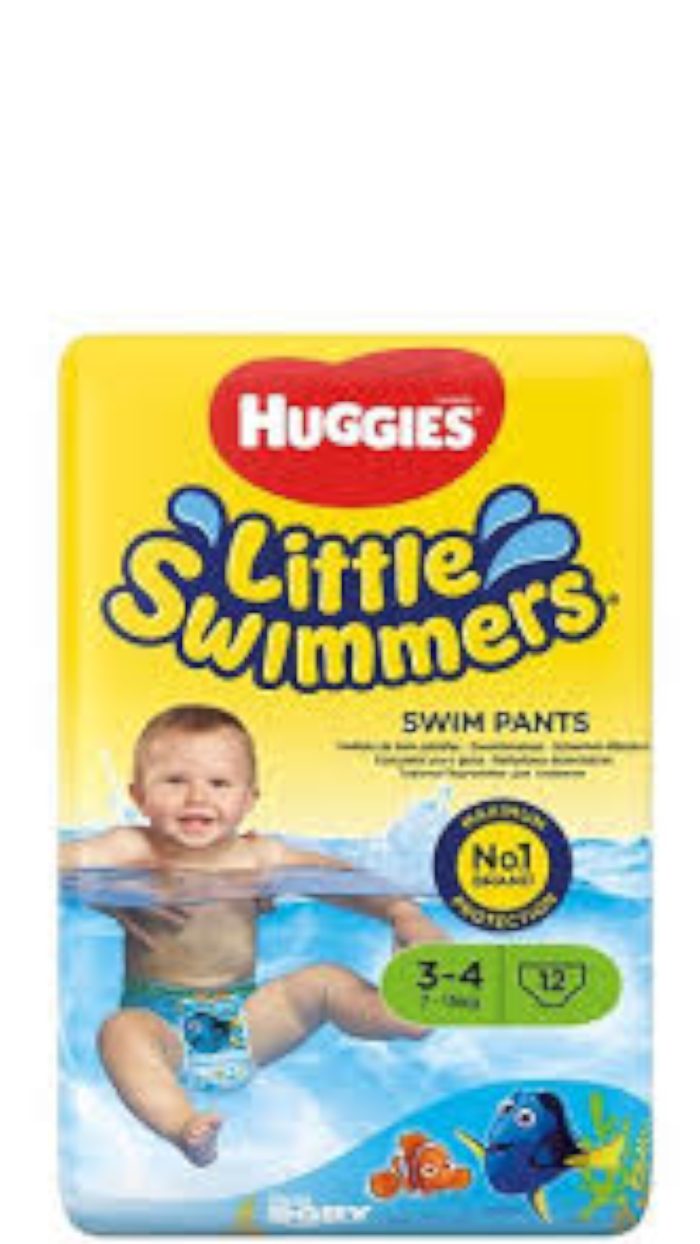 Huggies 12Pcs Little Swimmers Size 3-4 Zwemluiers