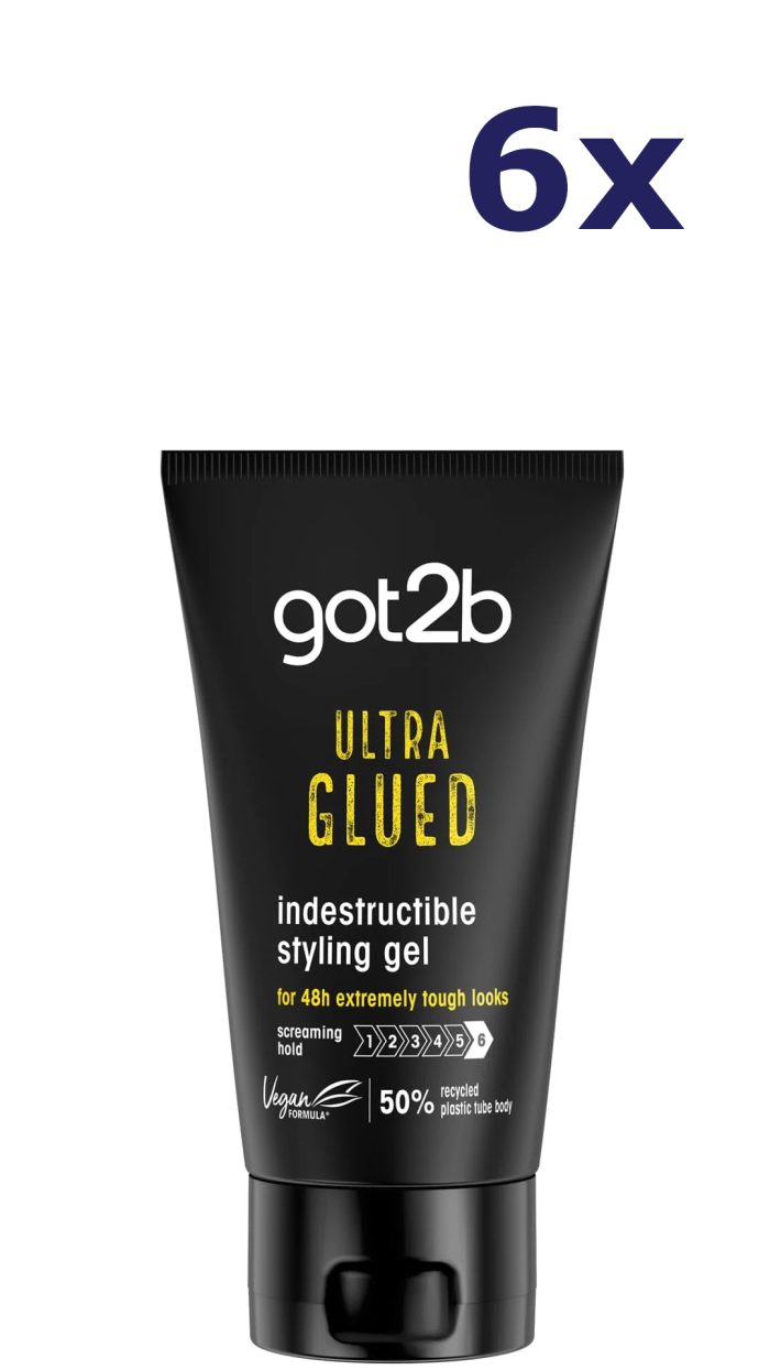 6x Got2B Spiking Glue 150ml Ultra gel